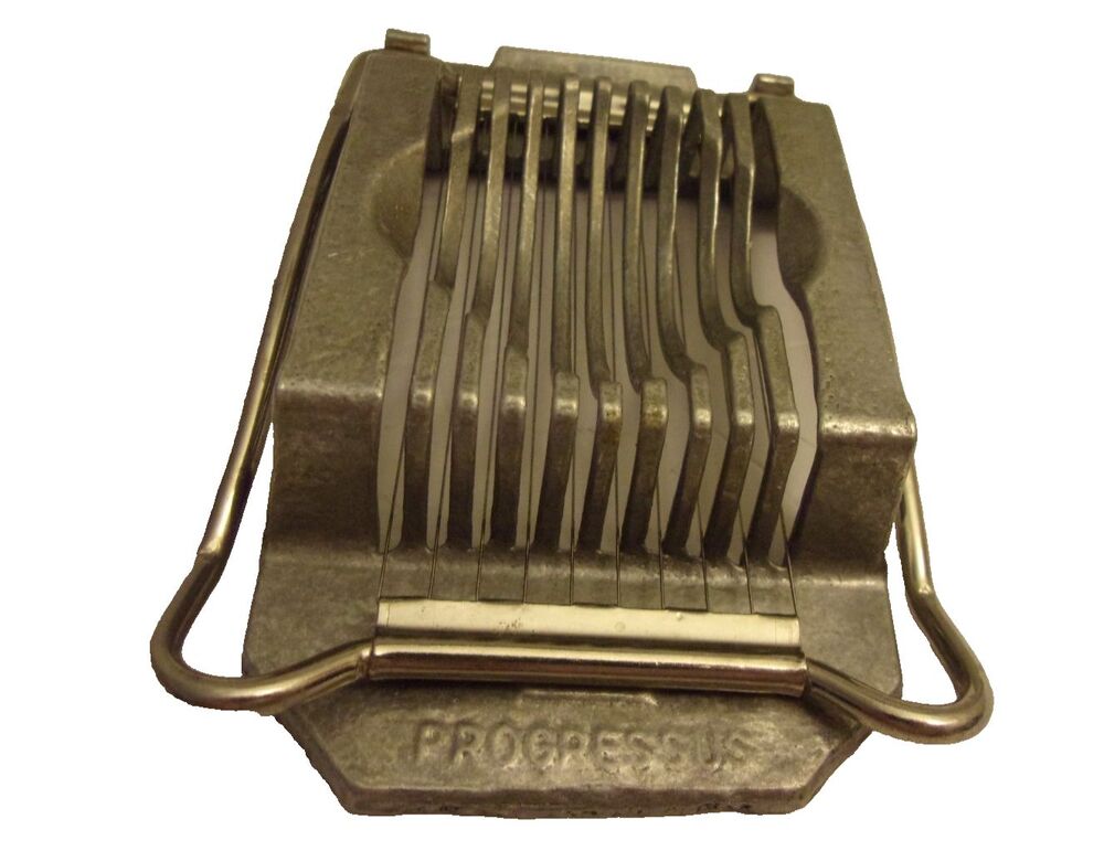 Progressus Egg Slicer West Germany Vintage Metal